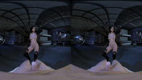Miranda Lawson Sexy Dance Parody in 4K VR