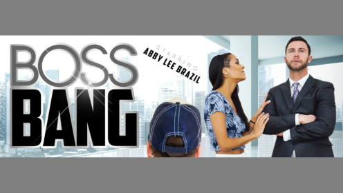 Boss Bang VR: Abby Lee Brazil in Wild MMF Threesome
