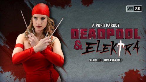Octavia Red in Deadpool & Elektra VR Parody