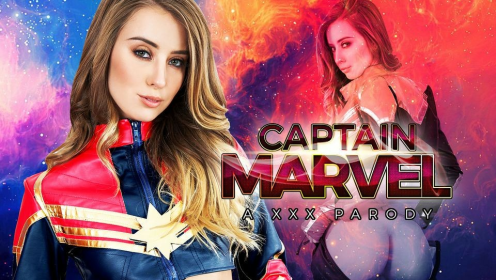Captain Marvel XXX Parody with Haley Reed in VR