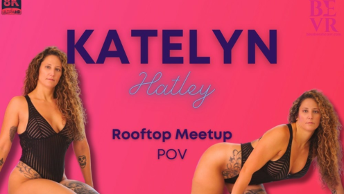 Katelyn Hatley Rooftop Tease in Stunning 4K