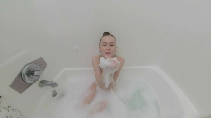 Emily Bloom in Sensual Bath Bubbles VR - Image 2