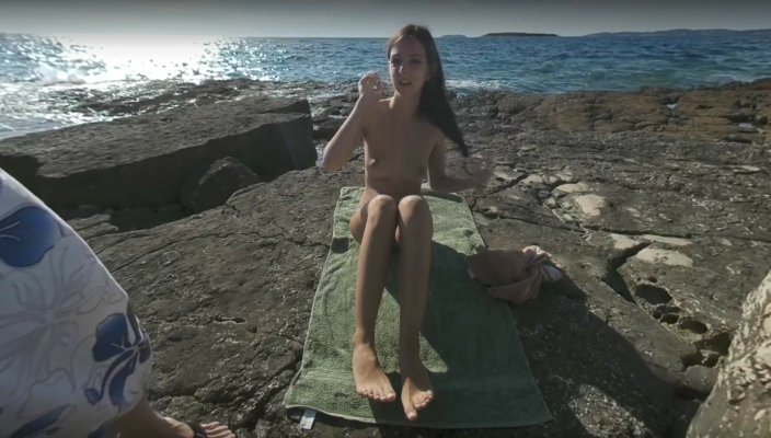 Hot Babe Rebeka Ruby Risky Public Masturbation On Vacation Finishing With Dildo Rfo - Image 1