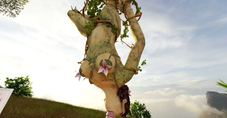 Arkham Knight - Poison Ivy Spinning Blowjob while Hanging from a Tree (A XXX Parody) - Image 3