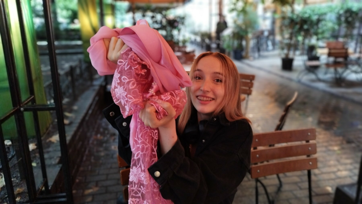 Polly Yangs Blonde DP in Wild First Gangbang - Image 1