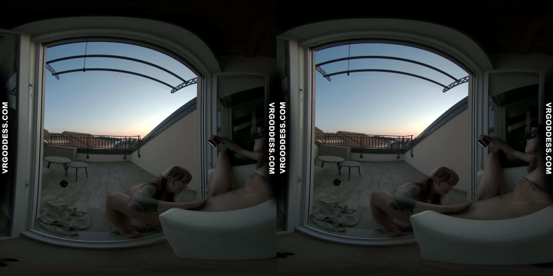 Cherri & Miss Pussycat Sunset Lesbian Dance - Image 8