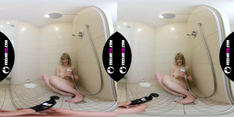 Vr180 Video With Busty Teen Girl Limona Naked In The Shower - Image 6