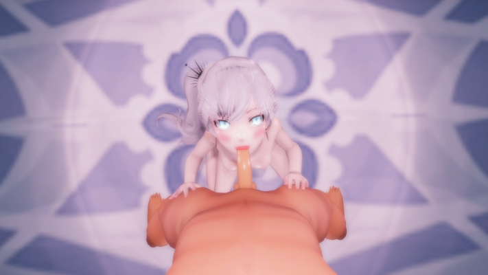 Weiss RWBY XXX Parody: Sloppy Blowjob in 4K - Image 3