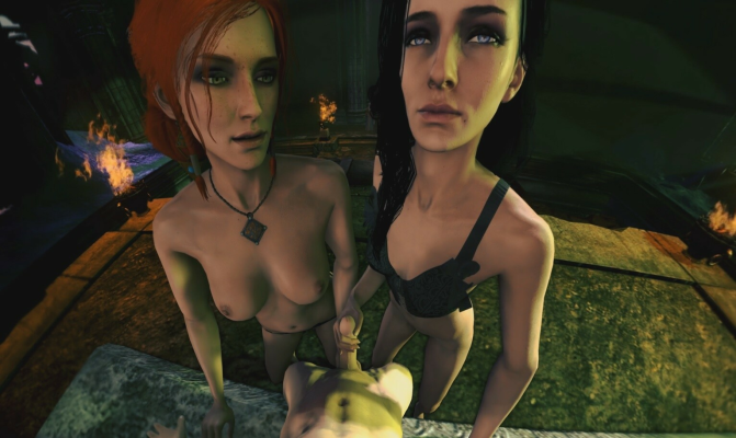 Witcher Yule Ritual XXX Parody with Triss - Image 4