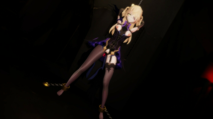 Fischl Chained Pleasure: Genshin Impact XXX Parody - Image 3