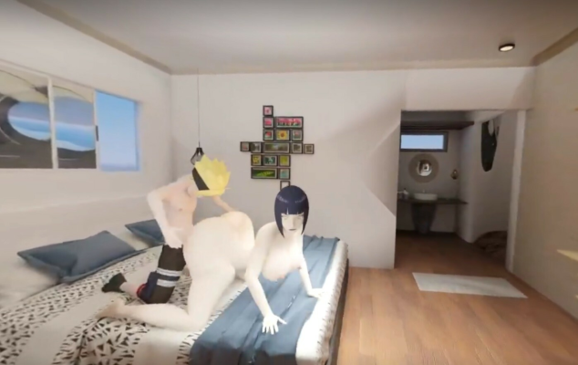 Naruto | at Hinata house - from the VR hentai game (A XXX Parody) - Image 4
