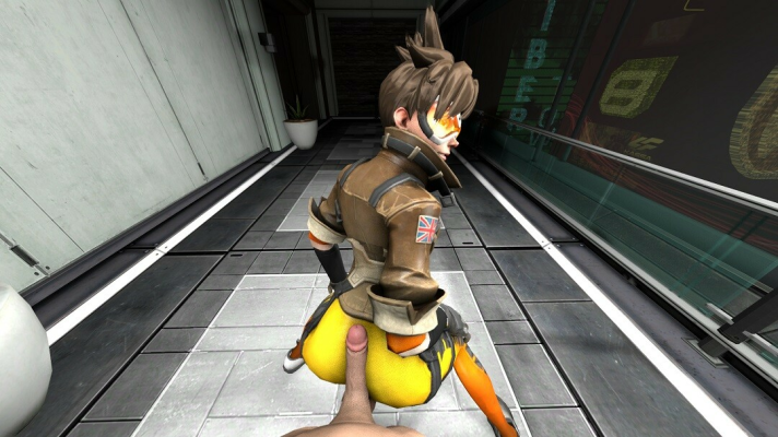 Tracer Overwatch Parody: Wild Sex Positions - Image 2