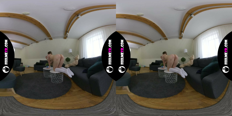 VR180 Nude Photo Session Backstage With Beautiful Top Model Evelina - Image 6