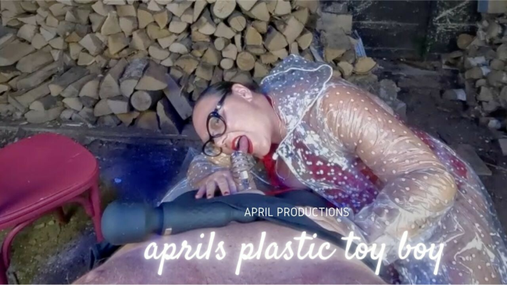 Mistress April's Kinky Plastic Fetish Play - Image 5