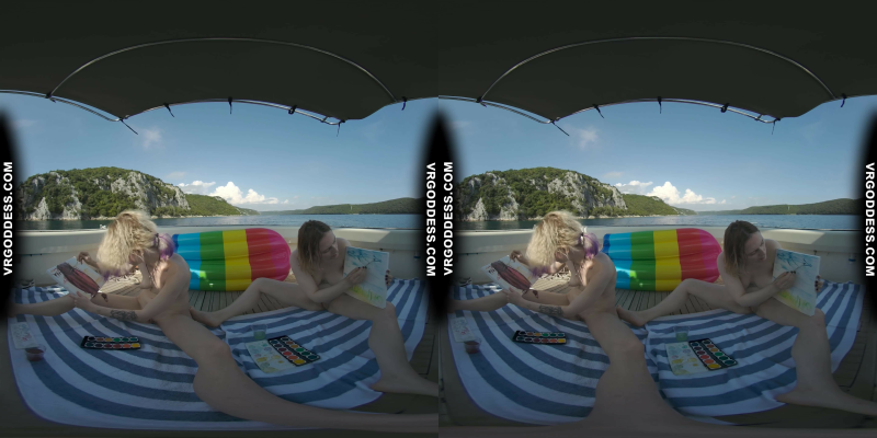 Diana and Ingrida in Sensual Yacht Art Nude - Image 6