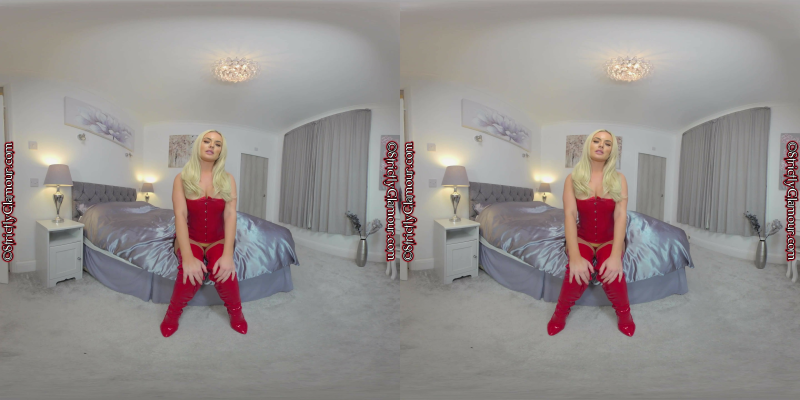 Louise Red Leather Daze - Image 1