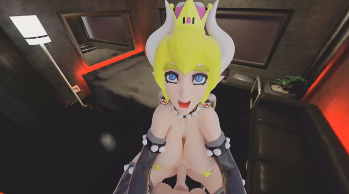 Bowsette Destroys Both Your Dick and Your Knees 3D 180 (A XXX Parody) - Image 2