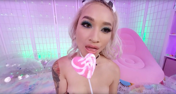 Avery Black's Milky Candy Hot VR Scene - Image 1
