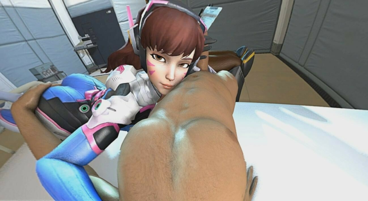 Mercy and D.Va in Sexy Doctor Parody Thrill - Image 5